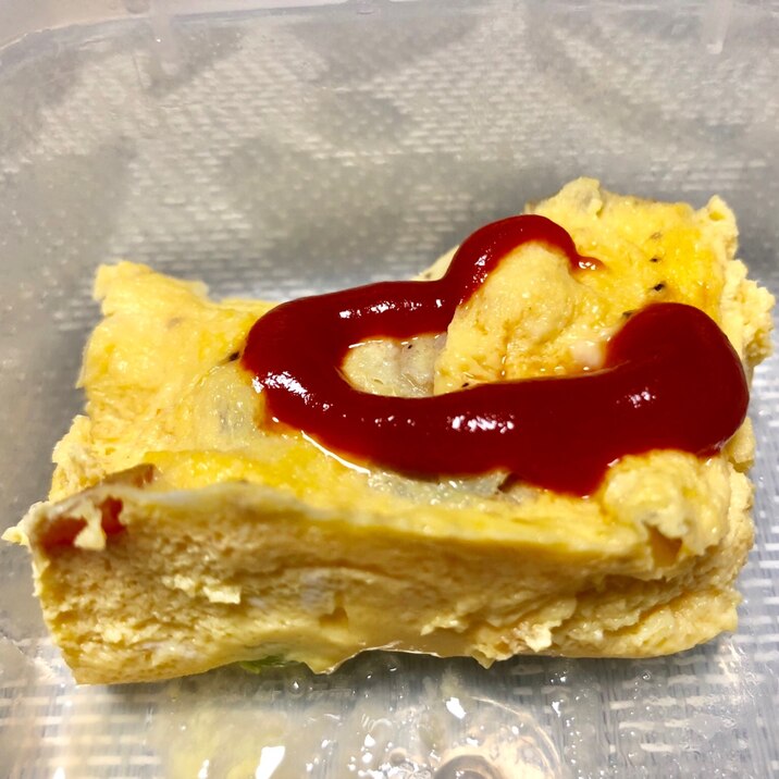 レンジで時短!超簡単オムレツを夕飯にプラス★